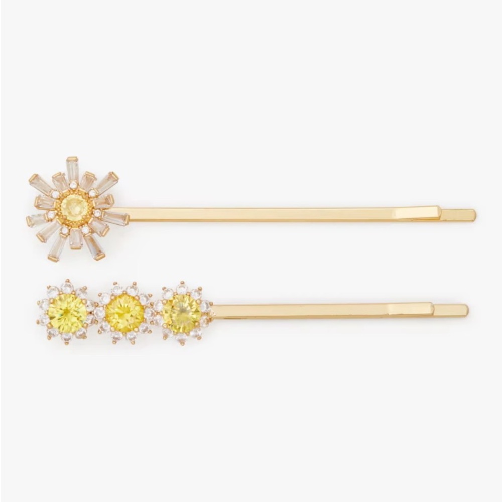 Rare! Kate Spade Sunny Bobby Pins NWT